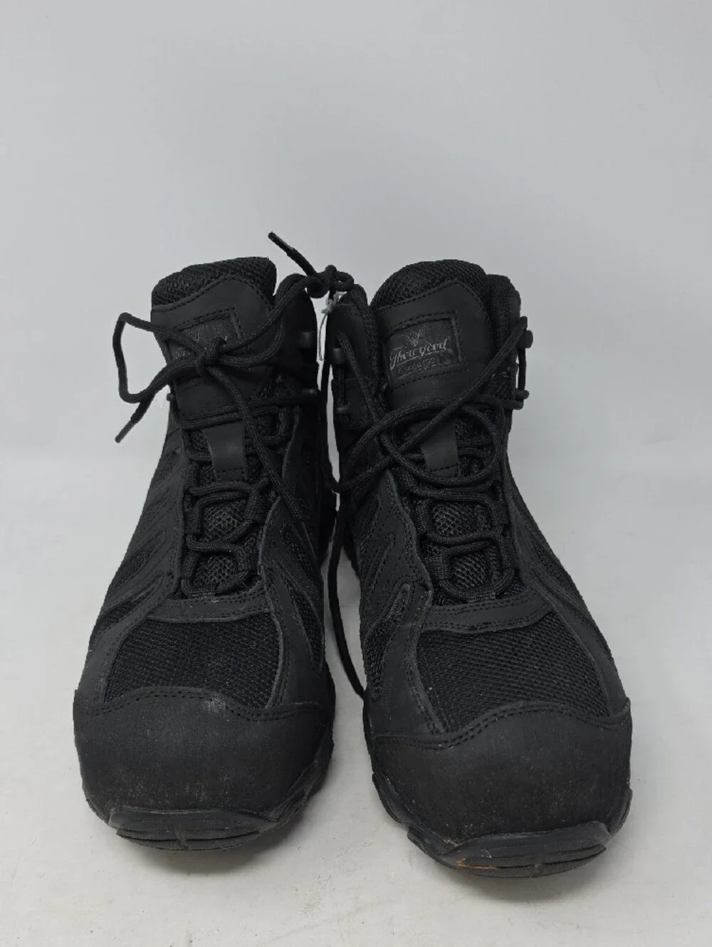 Thorogood Crosstrex Mid Waterproof Safety Toe Black Size 12W
